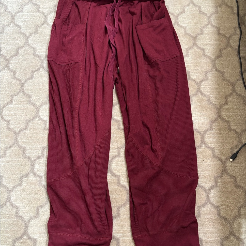 Urban Outfitters Men's Maroon Joggers